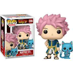 Funko Pop! Fairy Tail: 100 Year Quest - Erza, Gray, Lucy, Wendy & Natsu with Happy - Bundle (Set of 5) - Real Pop Mania