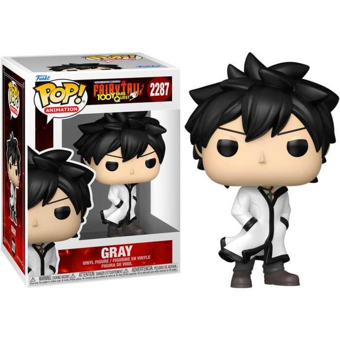 Funko Pop! Fairy Tail: 100 Year Quest - Gray #2287 - Chase Chance - Real Pop Mania
