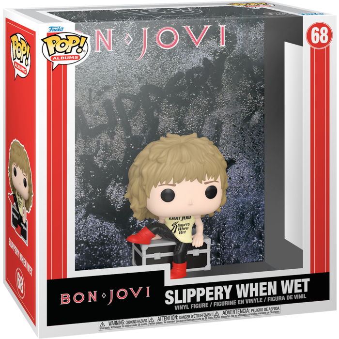 Funko Pop! Albums - Bon Jovi - Slippery When Wet #68