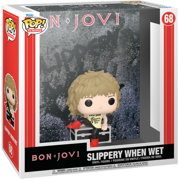 【最短即日発送】FUNKO POP! BON JOVI ボン ジョヴィ　ファンコ Funko Pop! Albums - Bon Jovi - Slippery When Wet #68