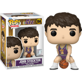 Funko Pop! NBA Basketball: Rookie Season - John Stockton Utah Jazz #194