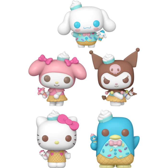 Funko Pop! Hello Kitty and Friends - Ice Cream - Bundle (Set of 5)