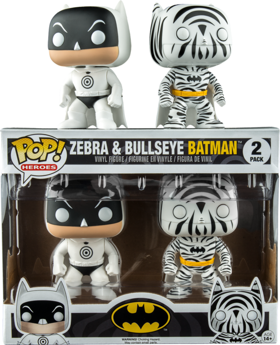 Funko Pop! Batman - Bullseye & Zebra - 2-Pack