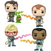 Funko Pop! The Real Ghostbusters (1986) - You've Been Slimed - Bundle (Set of 4)