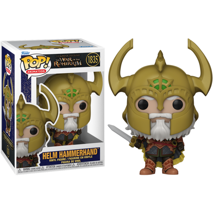 Funko Pop! The Lord of the Rings: The War of the Rohirrim - Helm Hammerhand #1835