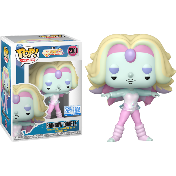 Funko Pop! Steven Universe - Rainbow Quartz #2301 (+ Box of 3 Mystery Exclusive) - Real Pop Mania