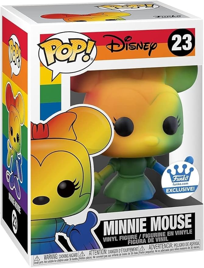 Funko Pop! Mickey Mouse - Minnie Mouse Rainbow Pride #23