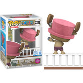 Funko Pop! One Piece - Tony Tony Chopper Flocked Build-A-Scene #2332 - Real Pop Mania