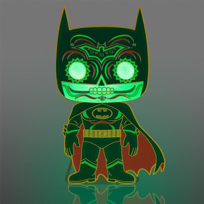 Funko Pop! DC Comics - Batman Day of the Dead Glow-in-the-Dark 4" Enamel Pin #23