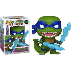 Funko Pop! Godzilla x Teenage Mutant Ninja Turtles - Leonardo, Donatello, Raphael & Michelangelo - Bundle (Set of 4) - Real Pop Mania