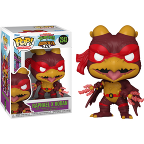 Funko Pop! Godzilla x Teenage Mutant Ninja Turtles - Leonardo, Donatello, Raphael & Michelangelo - Bundle (Set of 4) - Real Pop Mania