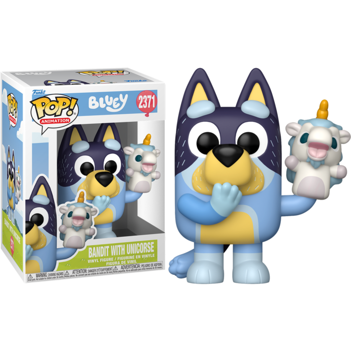 Funko Pop! Bluey - Bandit with Unicorse #2371 - Real Pop Mania
