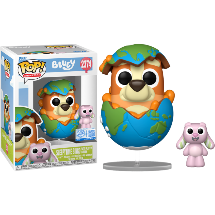 Funko Pop! Bluey - Sleepytime Bingo with Floppy Bunny #2374 - Real Pop Mania
