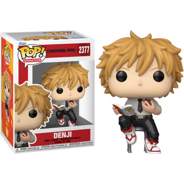 Funko Pop! Chainsaw Man - Denji Reading #2377 - Real Pop Mania