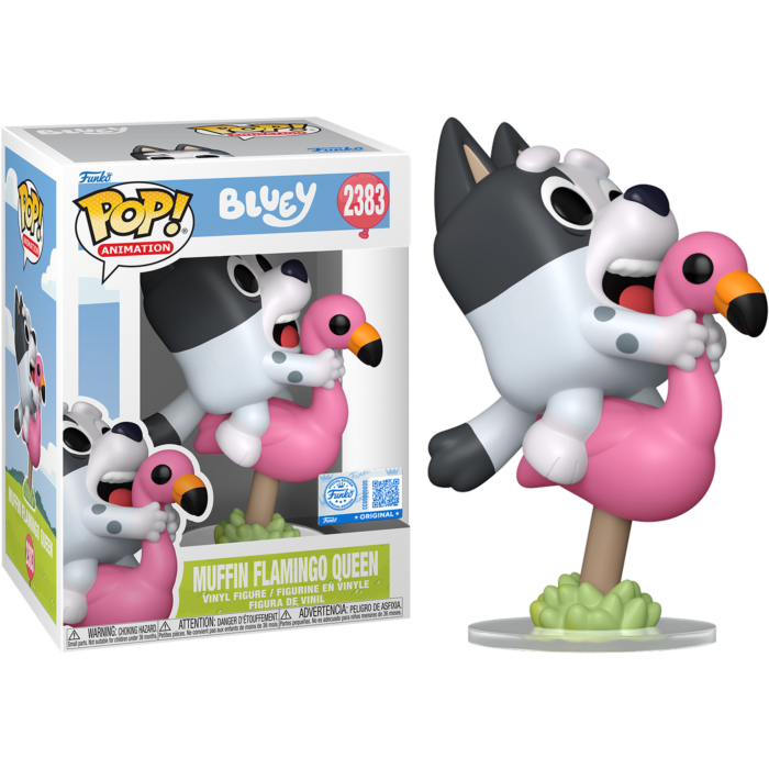 Funko Pop! Bluey - Muffin Flamingo Queen #2383 - Real Pop Mania