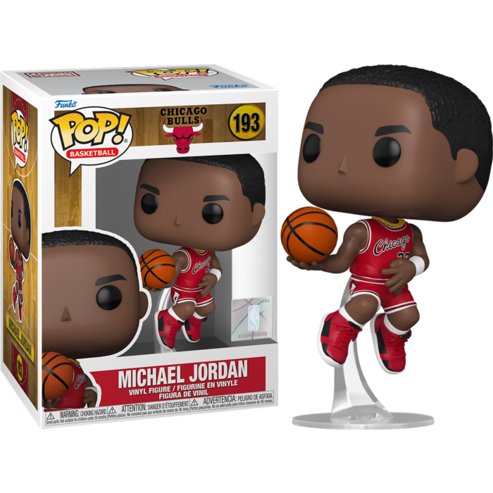 Funko Pop! NBA Basketball: Rookie Season - Michael Jordan Chicago Bulls #193