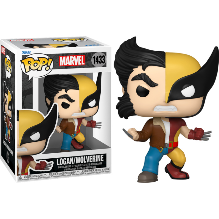 Funko Pop! Marvel: Split - Logan/Wolverine #1433