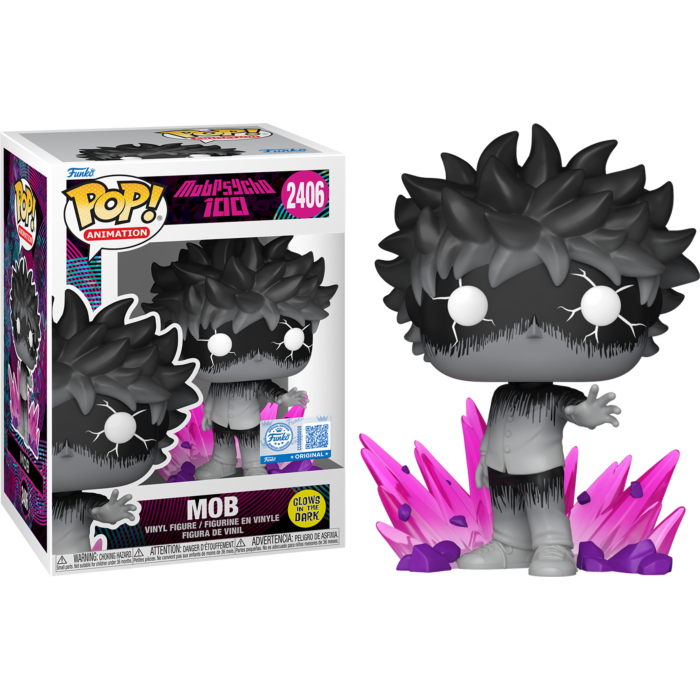 Funko Pop! Mob Psycho 100 - Mob with Aura (Shigeo) Glow in the Dark #2406