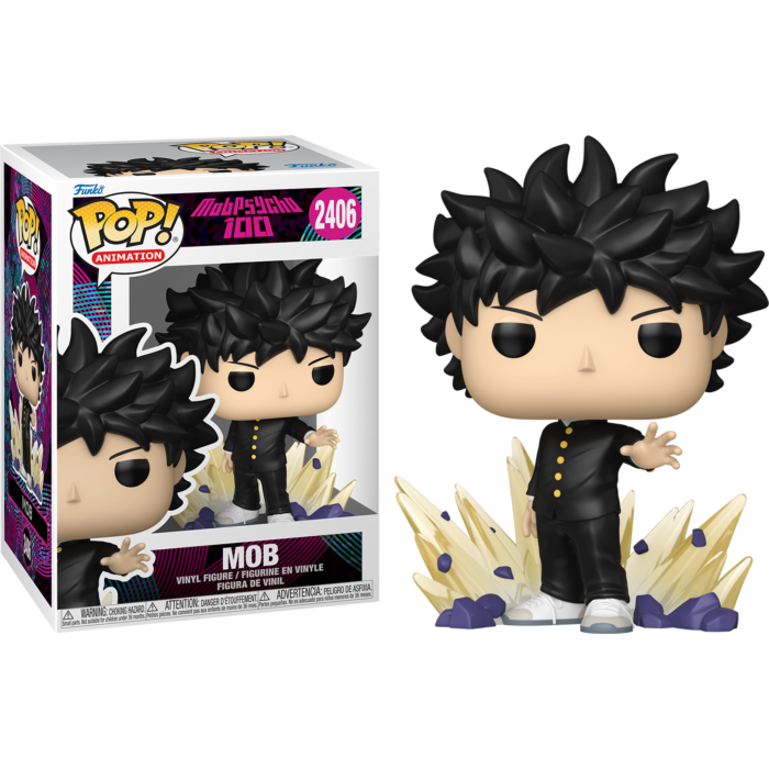 Funko Pop! Mob Pyscho 100 - Mob (Shigeo) #2406 - Chase Chance
