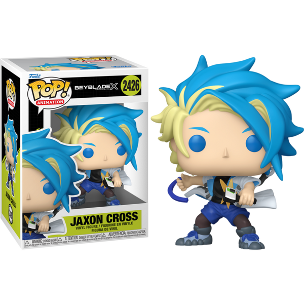 Funko Pop! Beyblade X - Jaxon Cross #2426 - Chase Chance
