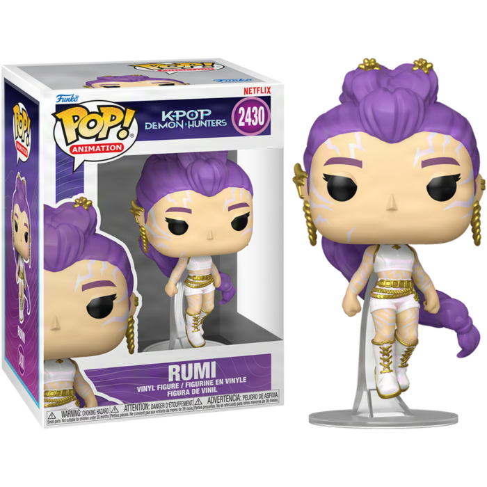 Funko Pop! K-Pop Demon Hunters - Bobby, Rumi, Mira & Zoey Bundle (Set of 4) - Real Pop Mania