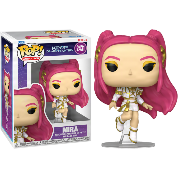Funko Pop! K-Pop Demon Hunters - Bobby, Rumi, Mira & Zoey Bundle (Set of 4) - Real Pop Mania