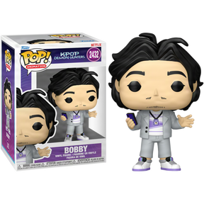 Funko Pop! K-Pop Demon Hunters - Bobby, Rumi, Mira & Zoey Bundle (Set of 4) - Real Pop Mania