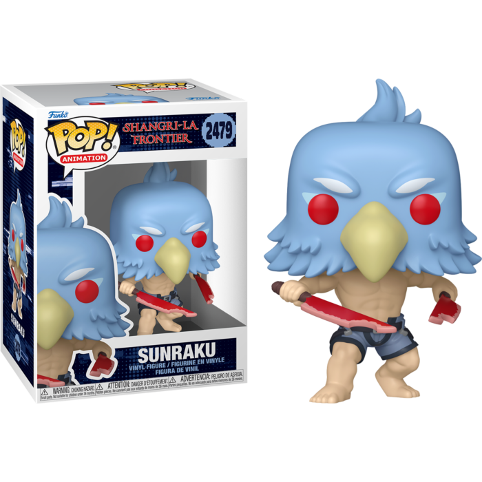 Funko Pop! Shangri-La Frontier - Arthur Pencilgon, Emul, Oikatzo & Sunraku - Bundle (Set of 4)