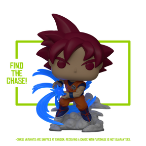 Funko Pop! Dragon Ball: Super - Super Saiyan God Goku (Kamehameha) #2491 - Chase Chance