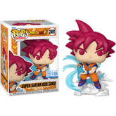 Funko Pop! Dragon Ball: Super - Super Saiyan God Goku (Kamehameha) #2491 - Chase Chance
