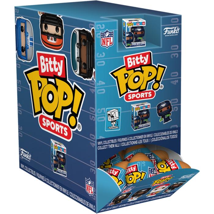 Funko Bitty Pop! NFL Football - Football Capsule Bitty Pop! Blind Bag (Display of 24)
