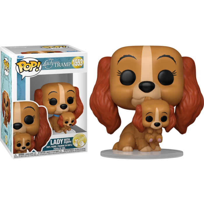 Funko Pop! Lady and the Tramp (1955) - Lady with Puppy 70th Anniversary #1553