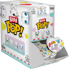 Funko Bitty Pop! The Nightmare Before Christmas - Sketched Deco Heart Shaped Capsule - Blind Bag (Display of 24) - Real Pop Mania