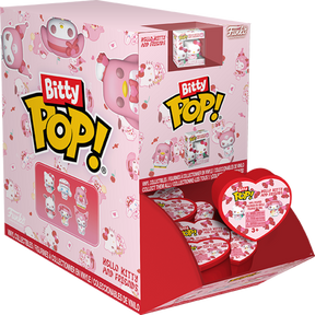 Funko Bitty Pop! Hello Kitty and Friends - Valentines Heart Shaped Capsule - Blind Bag (Single Unit) - Real Pop Mania
