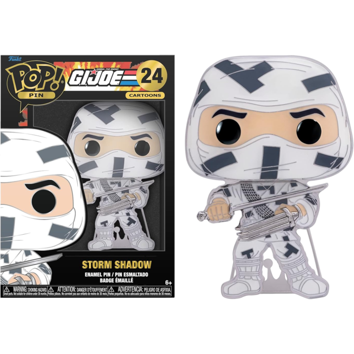 Funko Pop! G.I. Joe - Storm Shadow 4" Enamel Pin #24