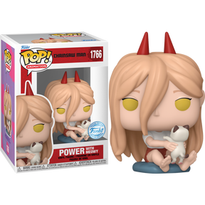 Funko Pop! Chainsaw Man - Power with Meowy #1766 - Chase Chance