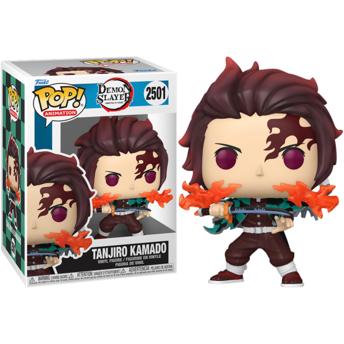 Funko Pop! Demon Slayer: Infinity Castle - Giyu, Kaigaku, Tanjiro & Akaza - Bundle (Set of 4)