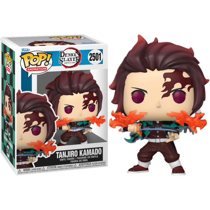 Funko Pop! Demon Slayer: Infinity Castle - Tanjiro Kanado (Fire Breathing) #2501