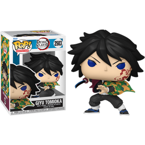 Funko Pop! Demon Slayer: Infinity Castle - Giyu, Kaigaku, Tanjiro & Akaza - Bundle (Set of 4)