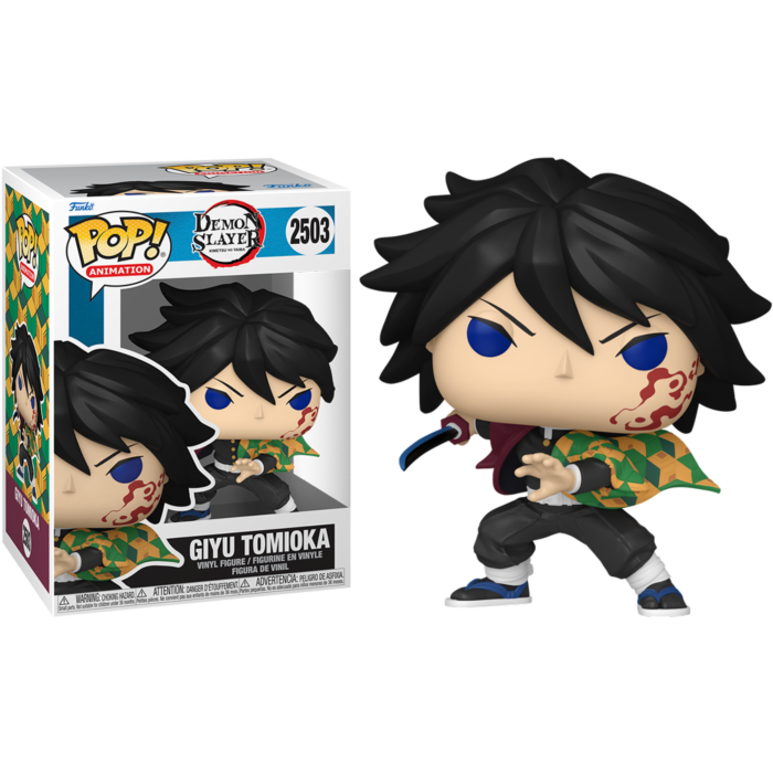 Funko Pop! Demon Slayer: Infinity Castle - Giyu, Kaigaku, Tanjiro & Akaza - Bundle (Set of 4)