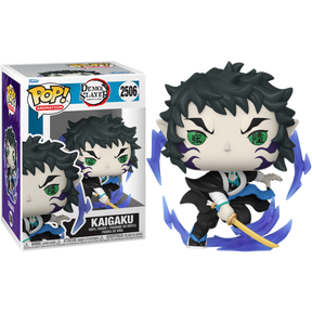 Funko Pop! Demon Slayer: Infinity Castle - Giyu, Kaigaku, Tanjiro & Akaza - Bundle (Set of 4)
