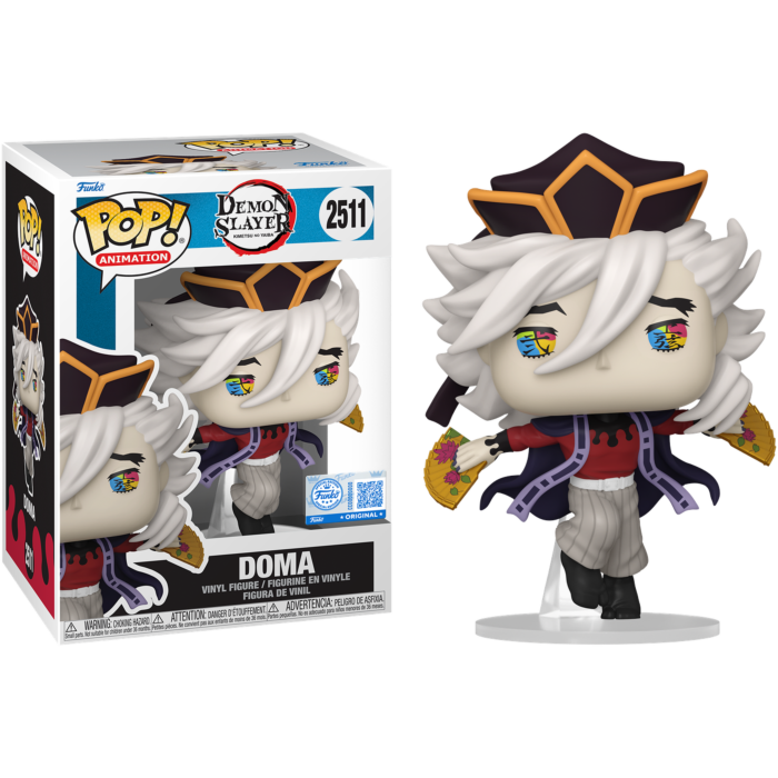 Funko Pop! Demon Slayer - Doma with War Fans #2511 - Chase Chance