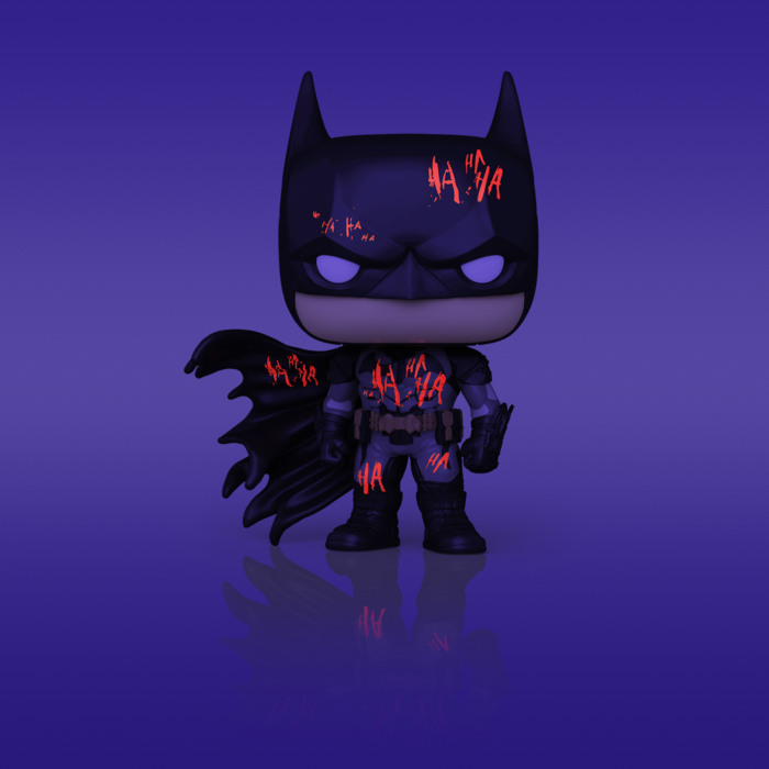 Funko Pop! Batman: Arkham Knight - Batman Supreme # 25 - Supreme Limited Edition (+ Box of 3 Mystery Pop! Comic Covers)