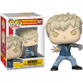Funko Pop! One-Punch Man - Garou, Genos, Saitama, Speed & Terrible Tornado - Bundle (Set of 5)