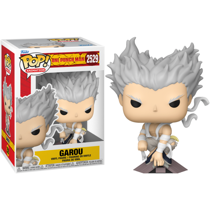Funko Pop! One-Punch Man - Garou, Genos, Saitama, Speed & Terrible Tornado - Bundle (Set of 5)