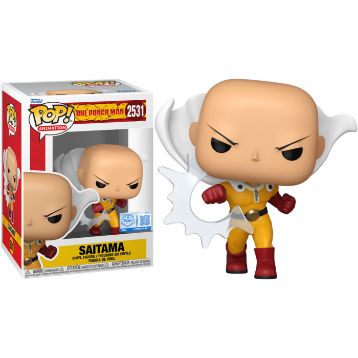 Funko Pop! One-Punch Man - Saitama (Punching) #2531