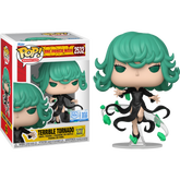 Funko Pop! One-Punch Man - Terrible Tornado Glow in the Dark #2532 (+ Box of 3 Mystery Exclusive)
