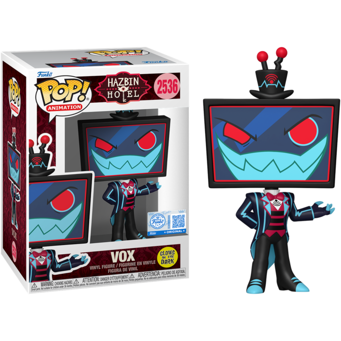 Funko Pop! Hazbin Hotel - Vox Glow in the Dark #2536