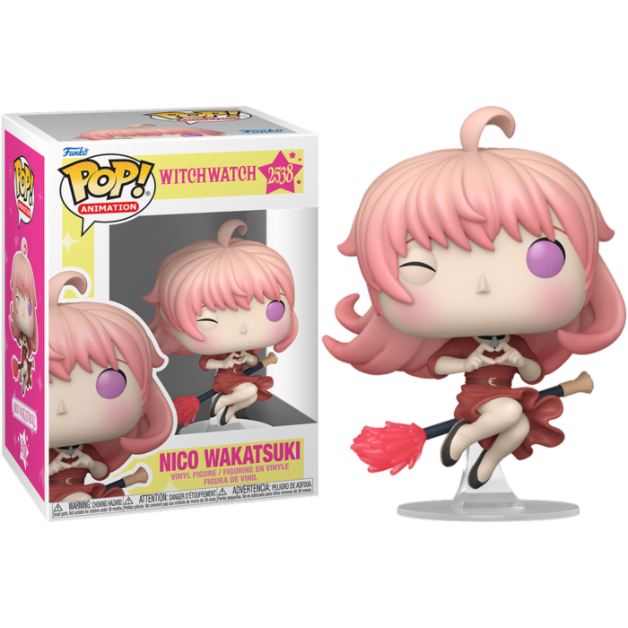 Funko Pop! Witch Watch - Keigo Magami, Morihito Otogi, Kanshi Kazamatsuri, Nemu Miyao & Nico Wakatsuki - Bundle (Set of 5)