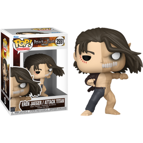 Funko Pop! Attack on Titan - Reiner, Eren, Zeke & Annie (Split) - Bundle (Set of 4)